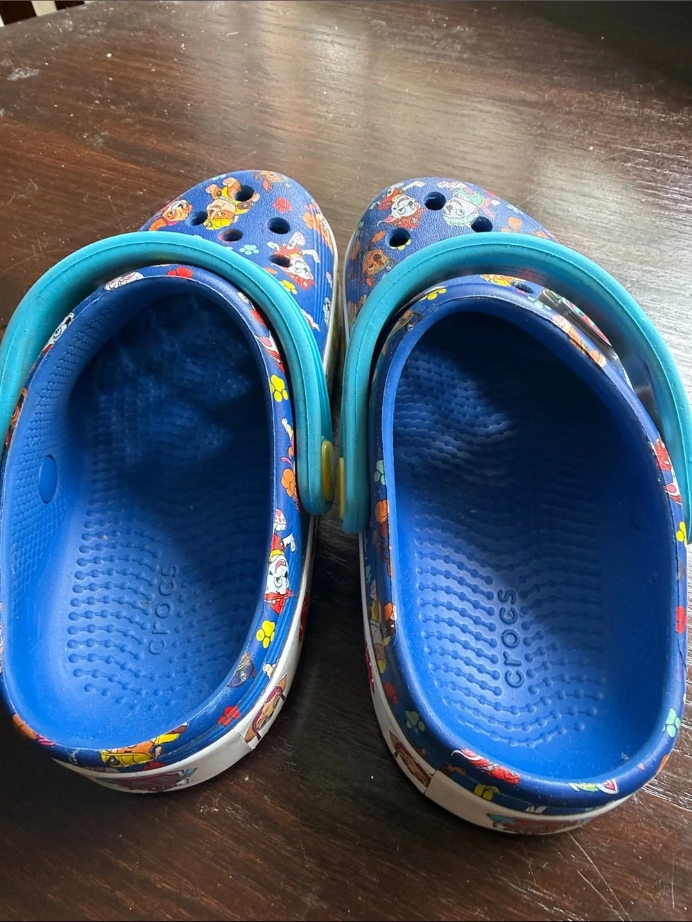 CROCS Kids PAW Patrol Blue Clog with Teal Strap